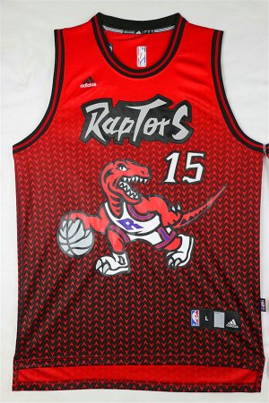 Maillot De Basket Toronto Raptors Vince Carter 15 Floating Plate Rouge